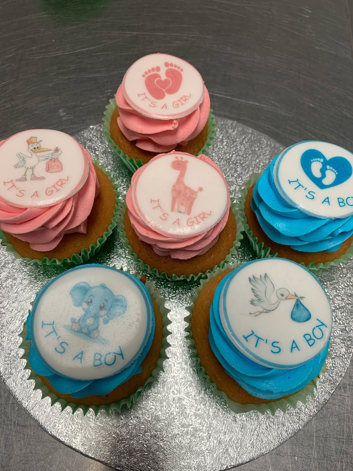 Customised Cupcakes (box of 6)
