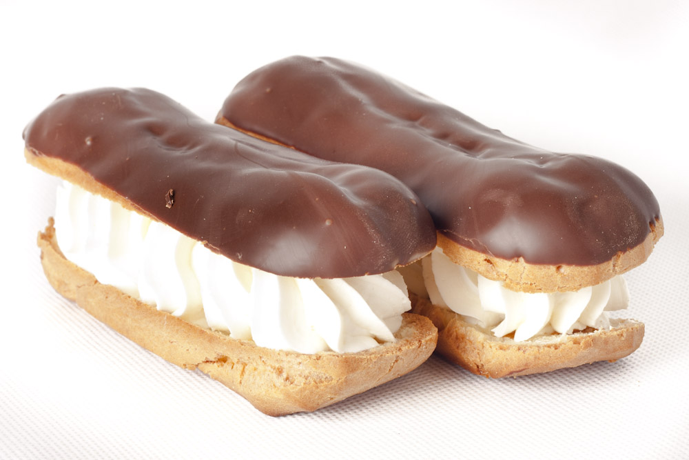 Chocolate & Cream Eclair