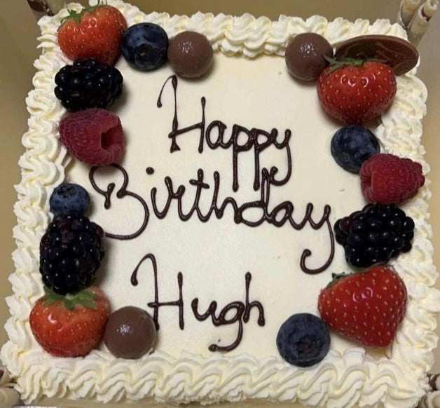 Fresh Cream Celebration Cake