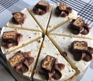 Snickers Cheesecake  (Pre-sliced)